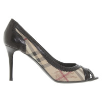 Burberry Peep-toes with nova check pattern