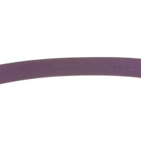 Salvatore Ferragamo Gürtel aus Leder in Violett