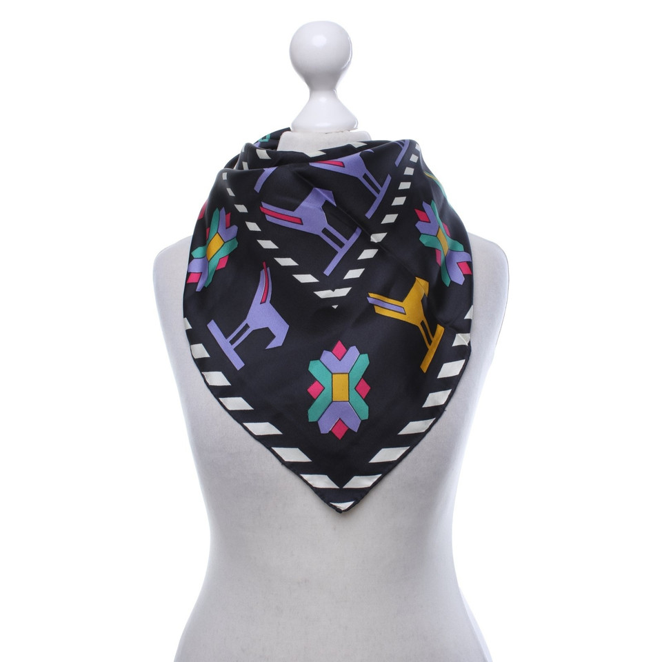 Lanvin Silk scarf in multicolore