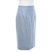 Kiton skirt in grey blue