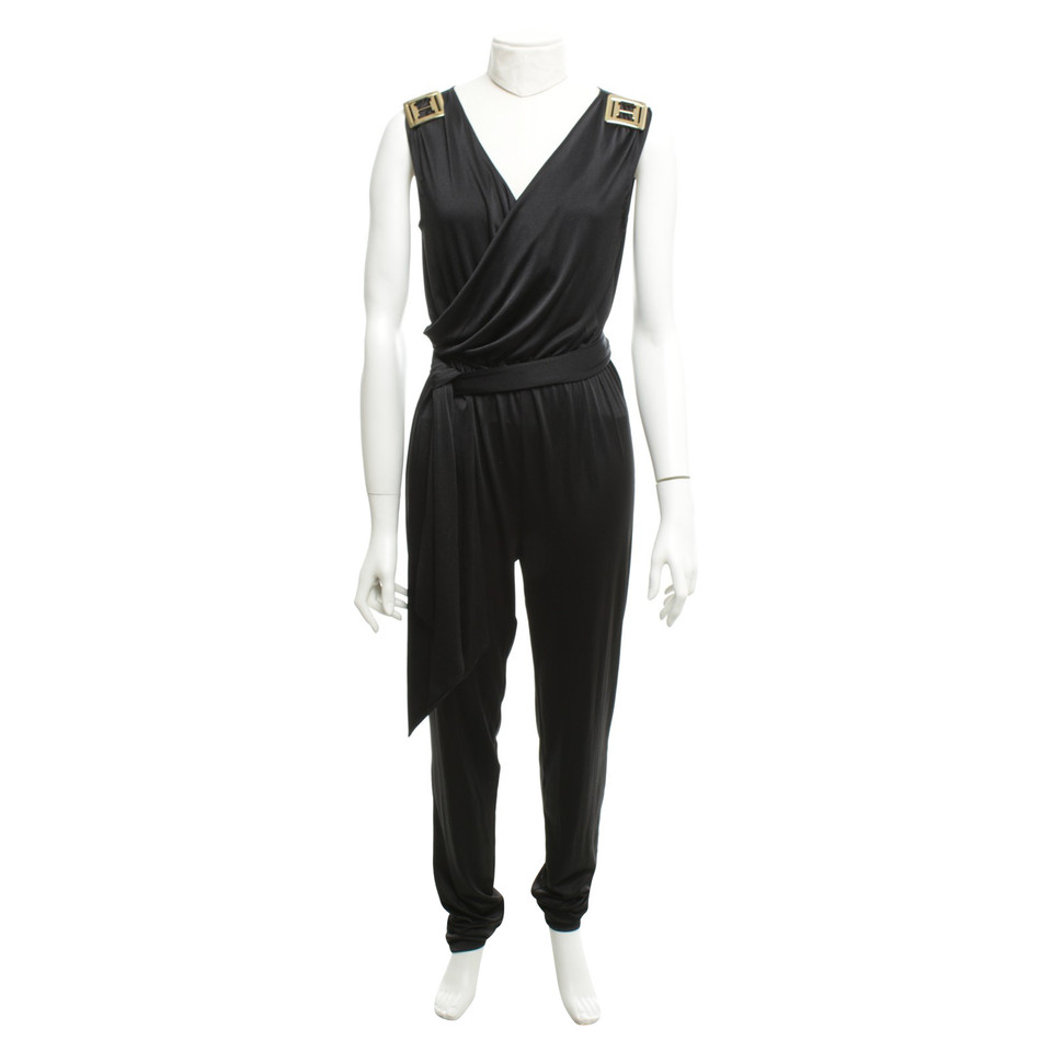 Halston Heritage jumpsuit zwart