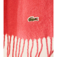 Lacoste Scarf/Shawl Wool in Pink
