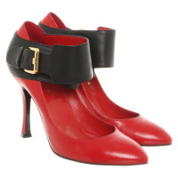 Sergio Rossi Pumps/Peeptoes Leather in Red