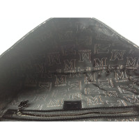M Missoni Clutch Bag Leather in Black