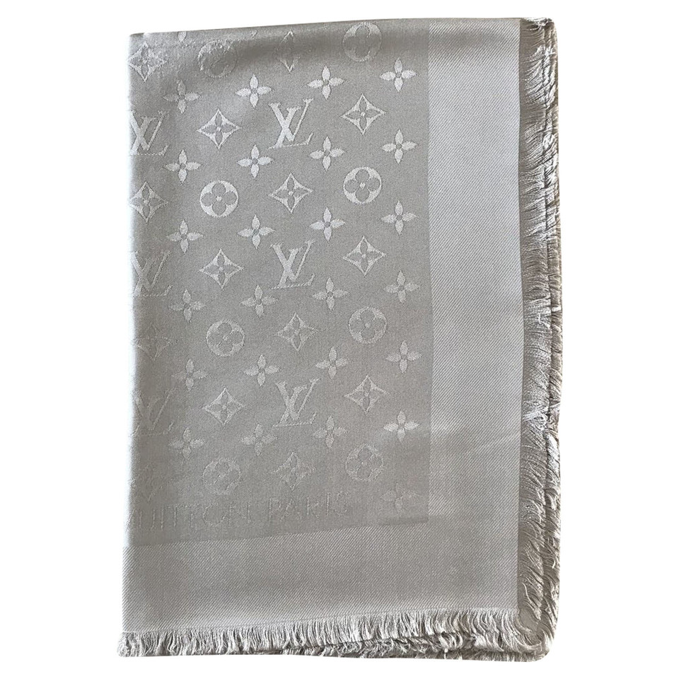 Louis Vuitton Monogram Tuch Silk in Beige