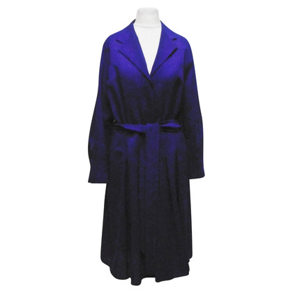 Akris Kleid aus Wolle in Blau