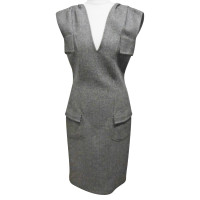 Christian Dior Dress Wool in Grey