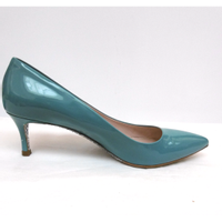 Miu Miu Pumps/Peeptoes Patent leather in Turquoise