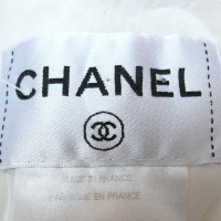 Chanel Witte katoenen jurk 