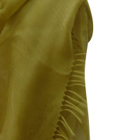 Donna Karan Silk scarf with fringes