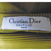 Christian Dior Completo in Seta in Oro