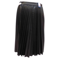 Prada Leather skirt with pleats