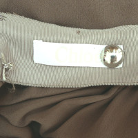 Chloé Silk skirt with tie belt