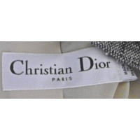 Christian Dior Giacca/Cappotto in Seta in Grigio