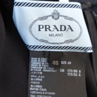 Prada zijden jurk met toepassingen