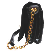 Yves Saint Laurent Patent leather handbag embossed