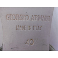Giorgio Armani Sandals Leather in Beige