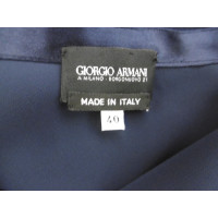 Giorgio Armani Skirt Silk in Blue