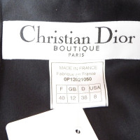 Christian Dior Enveloppez blazer avec ceinture