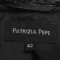 Patrizia Pepe giacca squadrata con fantasia