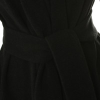 Vivienne Westwood Anthrazitfarbener Mantel mit Stehkragen