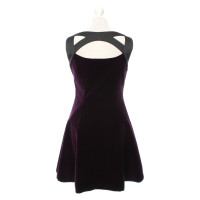 Karen Millen Dress Cotton in Violet