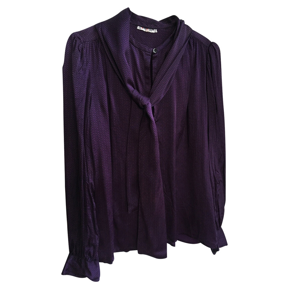 Saint Laurent Sloops blouse silk
