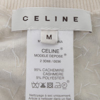 Céline Robe crème / argent