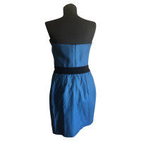 Yves Saint Laurent Kleid aus Wolle in Blau