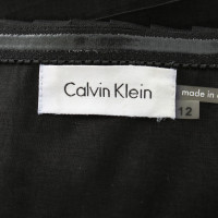 Calvin Klein abito senza spalline con pieghe