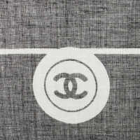 Chanel Tissu avec lettrage logo