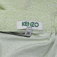 Kenzo Robe en vert clair