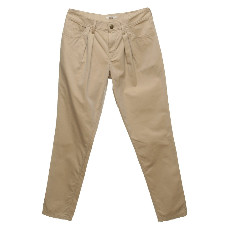 Burberry Pantaloni plissettati in beige