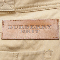 Burberry Pantaloni plissettati in beige