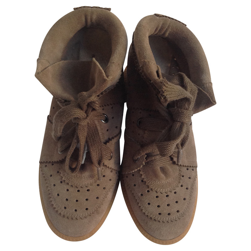 Isabel Marant Sneaker wedges from suede