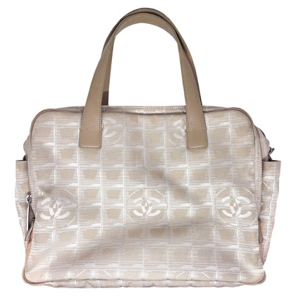 Chanel Handbag Canvas in Beige