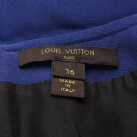 Louis Vuitton Robe en Soie en Bleu
