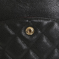 Chanel "Maxi Double Flap Bag" made of caviar leather