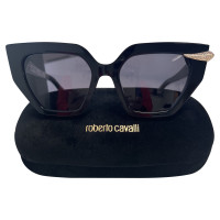 Roberto Cavalli Sonnenbrille in Schwarz