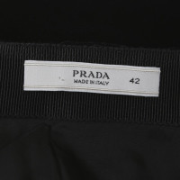 Prada skirt with velvet applications