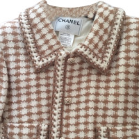 Chanel Blazer Wool in Beige