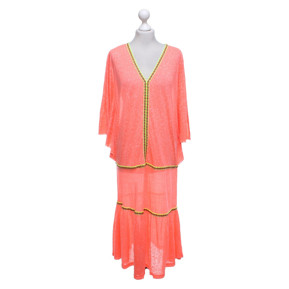 Andere Marke Pitusa - Kleid in Orangerot