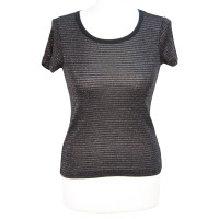 All Saints top in black