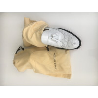 Louis Vuitton Slipper/Ballerinas aus Leder in Weiß