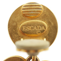 Escada Gold colored ear clips