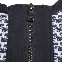 Max & Co Vest in Blauw / Wit
