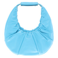 Staud Handbag Leather in Blue