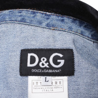 Dolce & Gabbana giacca di jeans in azzurro