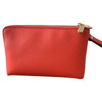 Michael Kors Clutch Bag Leather in Red
