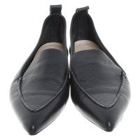 Navyboot Slippers/Ballerinas Leather in Blue